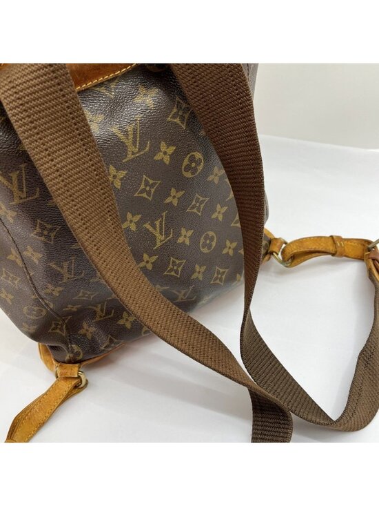 Louis Vuitton Monogram Montsouris Backpack Brown